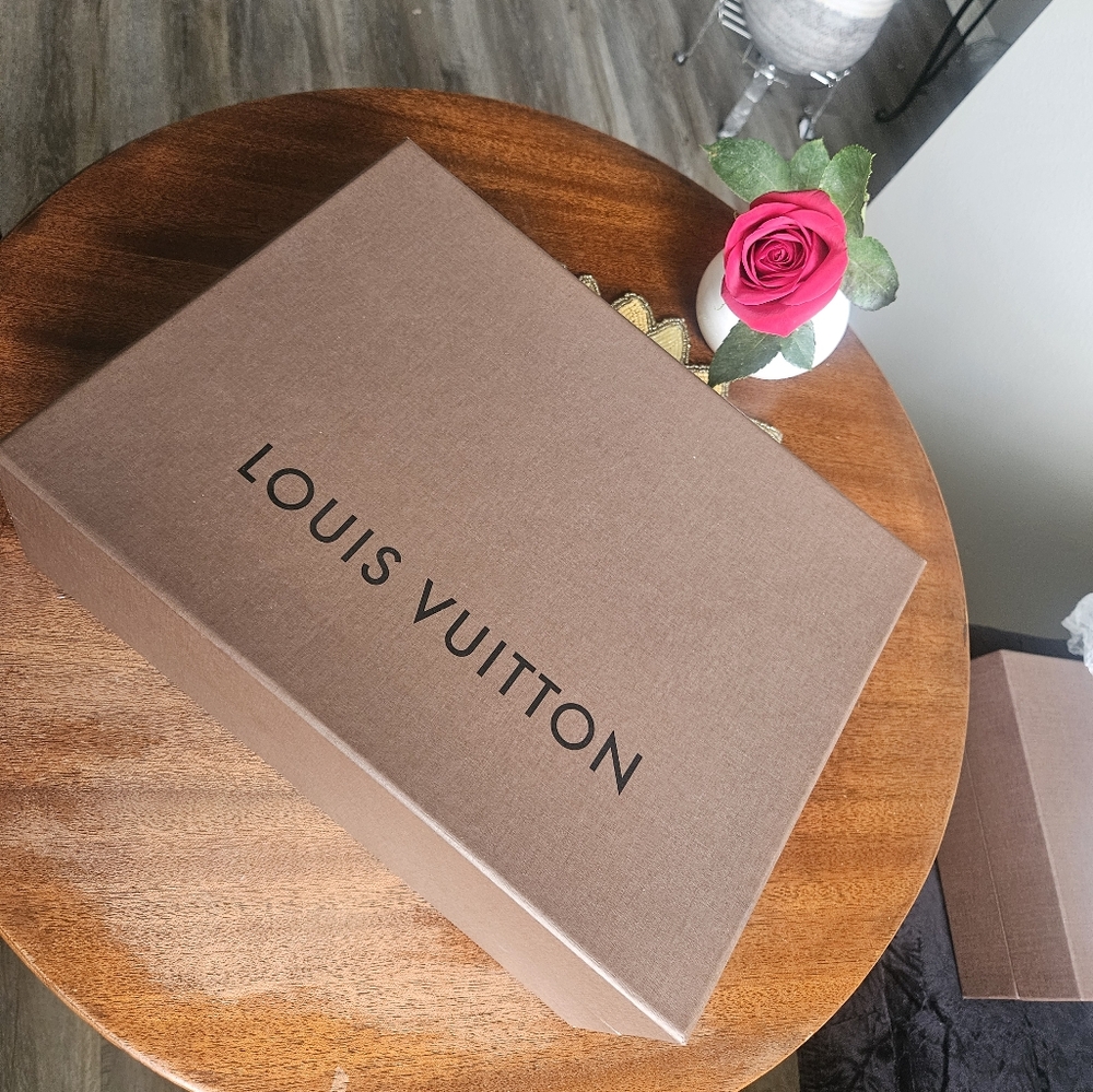 Authentic Louis Vuitton Brown Empty Box - image 1